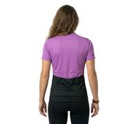 Scott Trail Vertic Zip Short Sleeve Jersey Viola L Donna Black / Liquid Purple