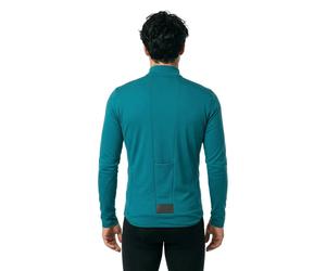Scott Maglia A Maniche Lunghe Gravel Warm Merino Winter Green