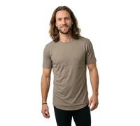 Scott - T-shirt da corsa leggero e traspirante - Endurance Tech SS Tee M Toast Beige per Uomo in Poliestere Riciclato - Taglia M