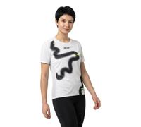 Scott - T-shirt da corsa leggero e traspirante - RC Run SS Tee W White Black per Donne in Poliestere Riciclato - Taglia XS - Bianco