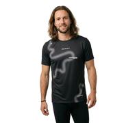 Maglia a maniche corte scott rc run nera da uomo