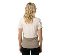 Scott Magliette A Maniche Corte Con Mezza Cerniera Vertic Cotton White / Toast Beige