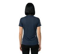Scott Vertic Half Zip Short Sleeve T-shirt Blu M Donna Dark Blue