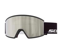 Scott - Maschera da sci - Ambit Black Amp White Chrome S2 in Silicone - Nero