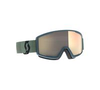 Scott - Maschera da sci - Factor Pro LS Soft Green/Black AMP LS Bronze Chrome S1-3 - Verde