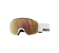 Scott - Maschera da sci fotocromatica - Sphere OTG LS White AMP LS Cinnamon Chrome S1-3 - Bianco