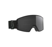 Scott - Maschera da sci - React Mineral Black AMP Black Chrome S3 - Nero