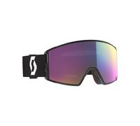 Scott - Maschera da sci - React Mineral Black/White AMP Teal Chrome S2 - Nero
