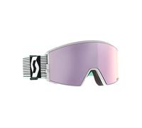 Scott - Maschera da sci - React White/Mint Green AMP Lavender Chrome S3 - Bianco