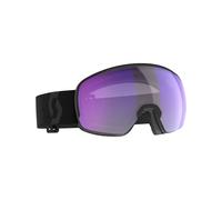 Scott - Maschera da sci - Sphere Otg Ls Mineral Black / Light Sensitive Blue Chrome - Nero