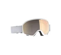 Scott - Maschera da sci - Unlimited II OTG LS Mineral White AMP LS Bronze Chrome S1-3 - Bianco