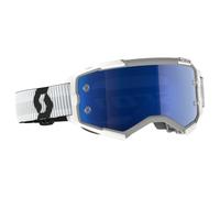 scott Goggle Fury white blu chr work