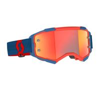 SCOTT Maschera Fury 2024 blu/neon orange chrom