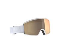 Scott - Masque de ski photochromique - Ambit Compact LS Mineral White AMP LS Bronze Chrome S1-3 in Silicone - Bianco