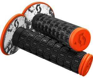 Scott Mellow Plus Donut Grip Motocross, nero/arancione, Taglia unica