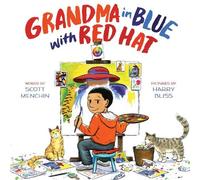 Scott Menchin Grandma in Blue with Red Hat (Copertina rigida)
