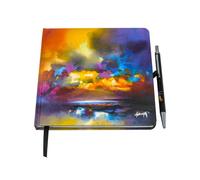Scott Naismith - Set regalo con blocco note e penna (Warmth Emanates Design), 19