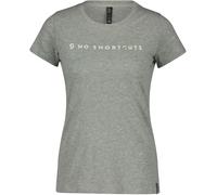 Scott No Shortcuts, maglietta donna M female Grigio Chiaro/Bianco