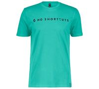 Scott - No Shortcuts S/S - T-shirt L turchese