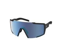Scott - Occhiali da sole - Shield Black Amp Beryl Blue Chrome S3 - Nero