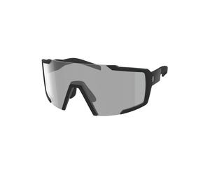 Scott - Occhiali da sole - Shield LS Black Matt Grey Light Sensitive - Nero
