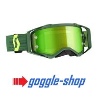 Scott Occhiali Protettivi Motocross Prospect Verde/Giallo Lente A Specchio