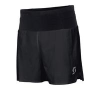 Scott - Pantaloncini stretch idrorepellenti leggeri - RC Run Hybrid Shorts M Black per Uomo in Silicone - Taglia S - Nero
