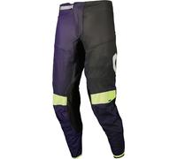 Scott Podium Pro Pantaloni Motocross Viola/Verde, Taglia 28