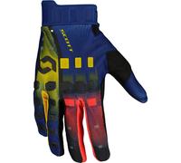 Scott Podium Pro S25, guanti M male Blu/Rosso/Giallo/Nero