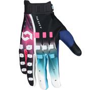 Scott Podium Pro S25, guanti S male Nero/Blu/Fucsia/Bianco