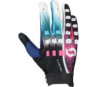 Scott Podium Pro Stealth Blue Guanti da motocross, rosa-blu, taglia XL per maschi