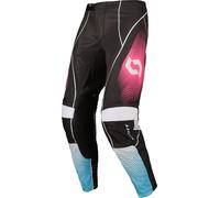 Scott Podium Pro Stealth Blue Pantaloni da motocross, rosa/blu, Taglia 36