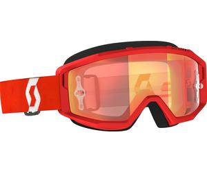 Scott Primal 1005280, occhiali a specchio Taglia unica male Rosso/Bianco Arancione A Specchio