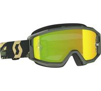 Scott Primal camo kaki Occhiali Motocross, giallo, Taglia unica