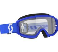 Scott Primal Clear Occhiali da motocross, bianco-blu per maschi