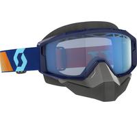 Scott Primal Maschere da neve blu/arancioni, blu-arancione per maschi