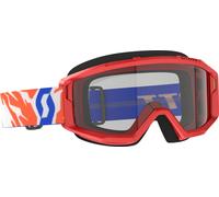 Scott Primal Occhiali Motocross Giovanili, rosso, Taglia unica