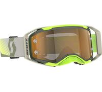 Scott Prospect 2.0 AMP Chrome Occhiali da motocross, verde-giallo per maschi