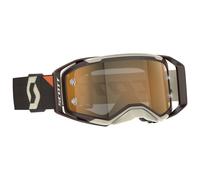 Scott Occhiali da motocross Prospect 2.0 AMP Chrome Taglia unica Donna Marrone/Beige Oro-Fumé