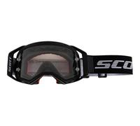 Scott Prospect 2.0 LS, occhiali Taglia unica male Nero/Bianco Trasparente/Fumé