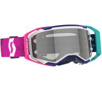Scott Prospect 2.0 LS, occhiali Taglia unica male Blu/Fucsia/Turchia Trasparente/Fumé