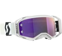 Scott Prospect 2.0 Occhiali da motocross, nero-bianco per maschi