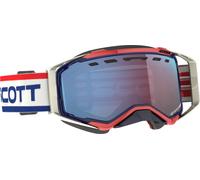 Scott Prospect Light Sensitive Retro Occhiali da neve bianchi/blu, bianco-blu per maschi
