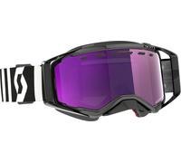 §Maschera Motoslitta Scott Prospect Premium Nero-Bianco Bronzo Cromo Light Sensitive§