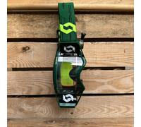 Scott Prospect Wfs Roll-Off Occhiali Da Motocross Enduro - Verde / Giallo / Nero