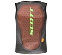 Scott Airflow Vest, paraschiena, junior, grigio/verde XS Evening Grey/Glow Green