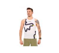Scott Canottiera da running RC Run M leggera traspirante poliestere riciclato Bianco/Nero Uomo M