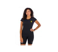 Scott Rc Run Team Short Sleeve T-shirt Giallo,Nero XS Donna
