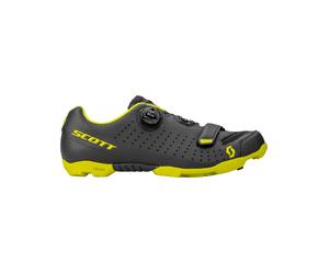 Scott - Scarpe MTB - Shoe Mtb Comp Boa Matt Black Sulphur Yellow per Uomo - Taglia 42 - Nero