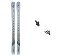 Scott - Sci da Scialpinismo - Set WS Superguide 88 2024 per Donne in Legno - Grigio